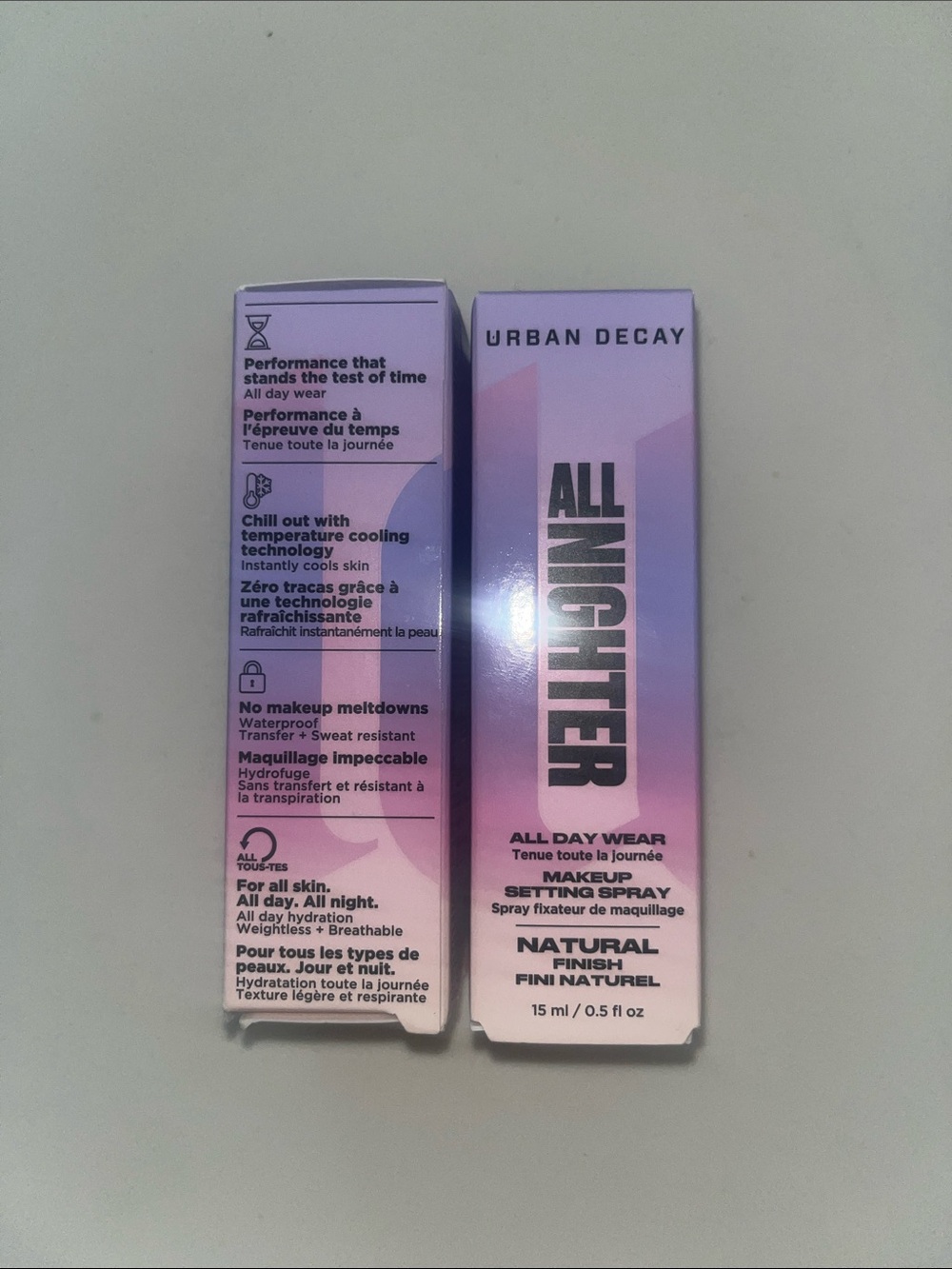 Urban Decay All Nighter Minis x 2 - NWT 30 ml total